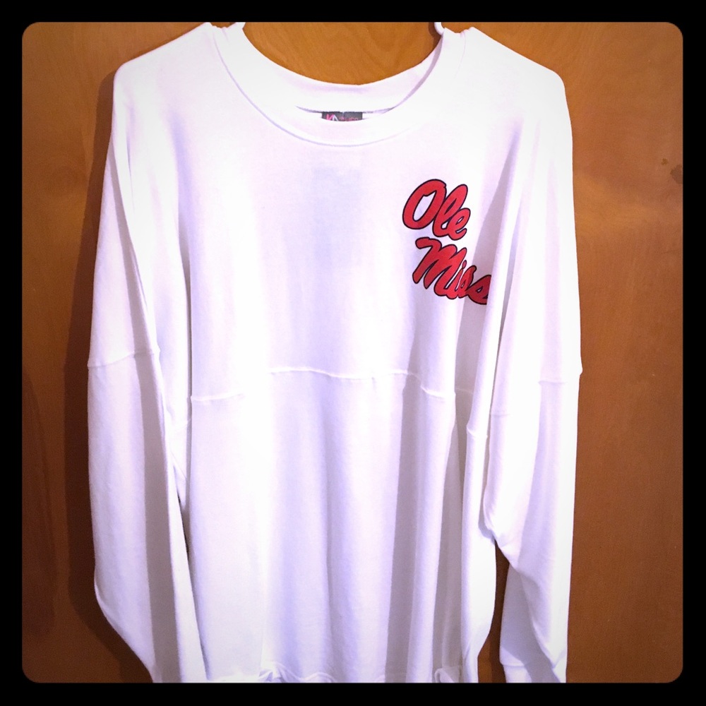 Oversized Ole Miss Sweatshirt