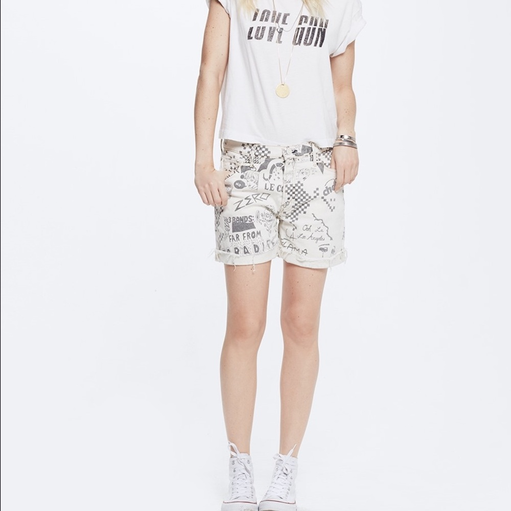 Mother vagabond cuff short