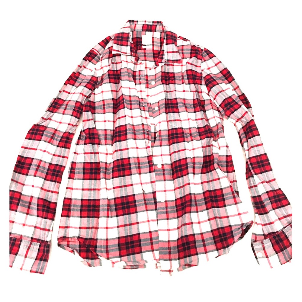 The perfect plaid top!! Perfect condition!
