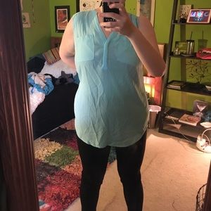 Baby Blue Blouse