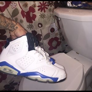 Sport blue 6s Sz 7 9.5/10 condition