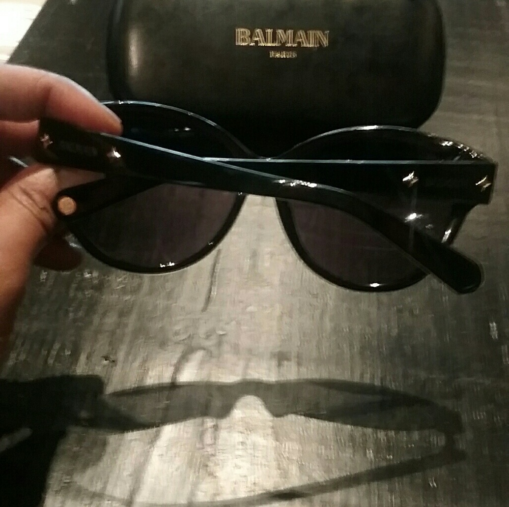 Black Balmain Shades/Sunglasses - Picture 4 of 4