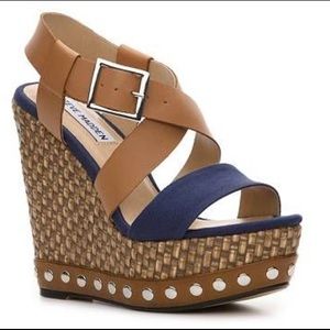 P-Sheek Steve Madden Wedges