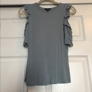 T•I•M•I•N•G Cold Shoulder Top