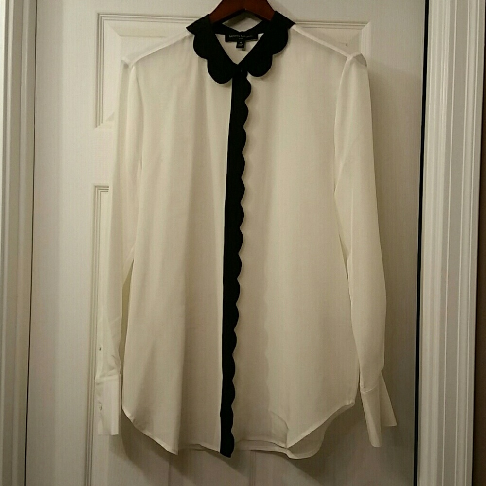 Banana Republic Silk Blouse- Worn Only Once!
