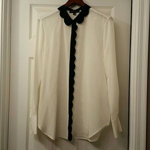 Banana Republic Silk Blouse- Worn Only Once!