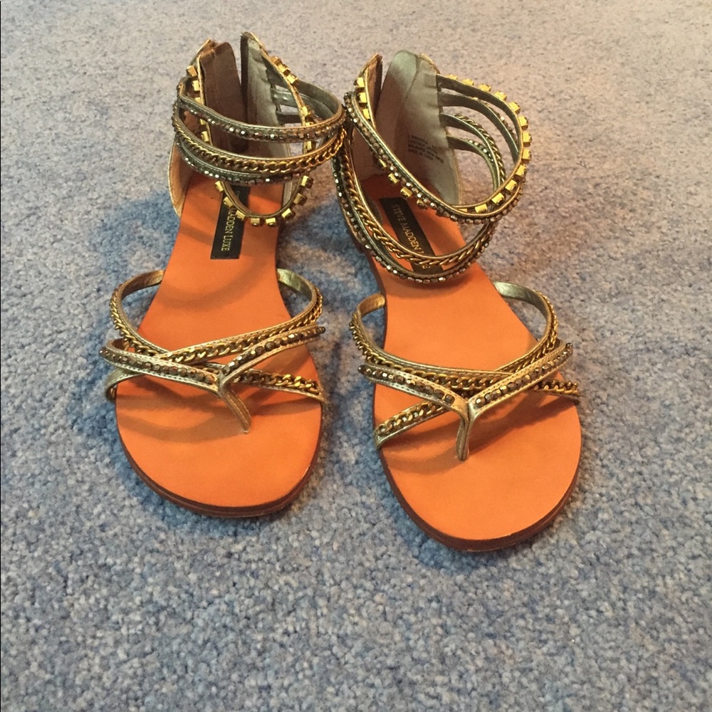 Steve Madden luxe ankle sandals