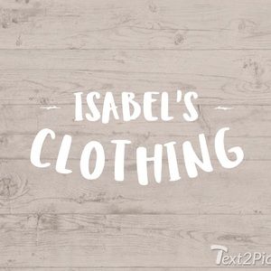 Meet your Posher, Isabel
