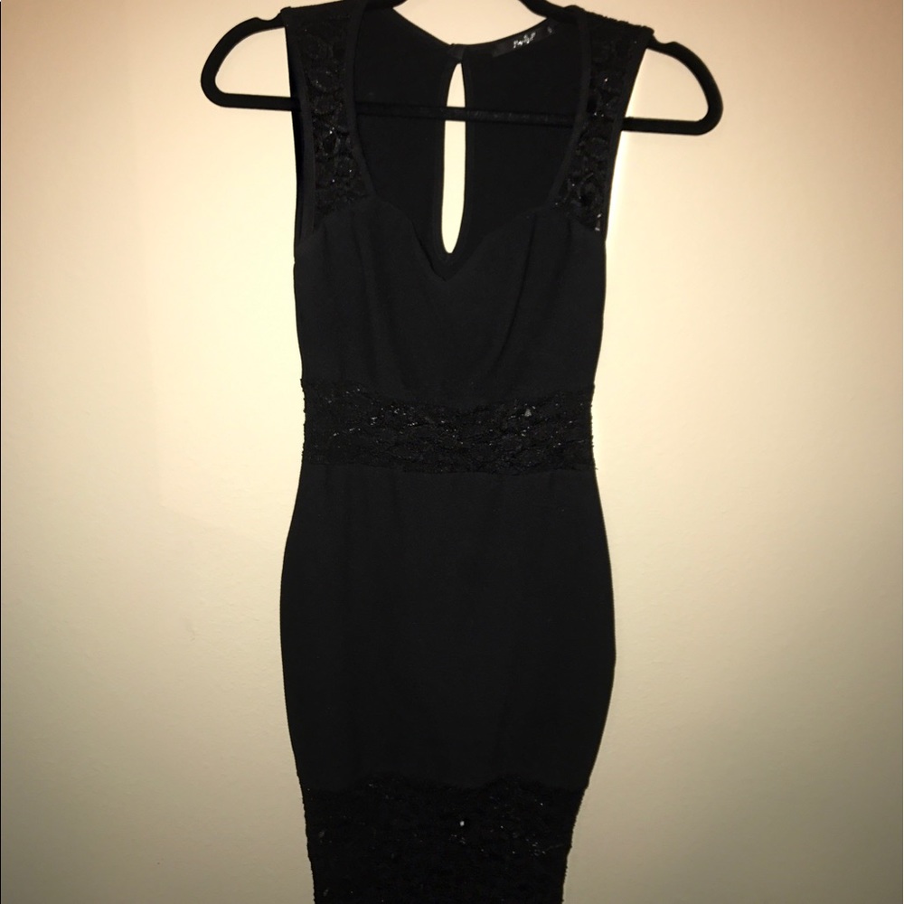 Black Dress With Lace