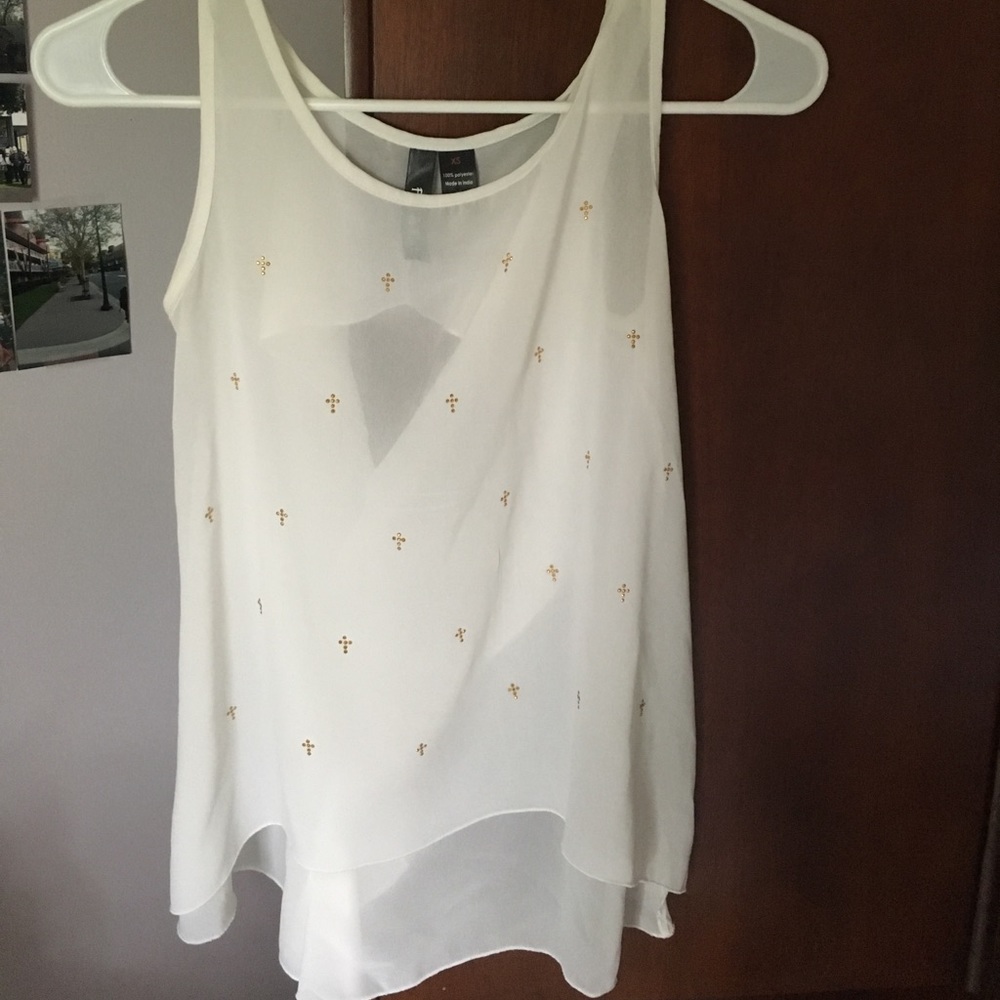 Flowy sheer Tank Top