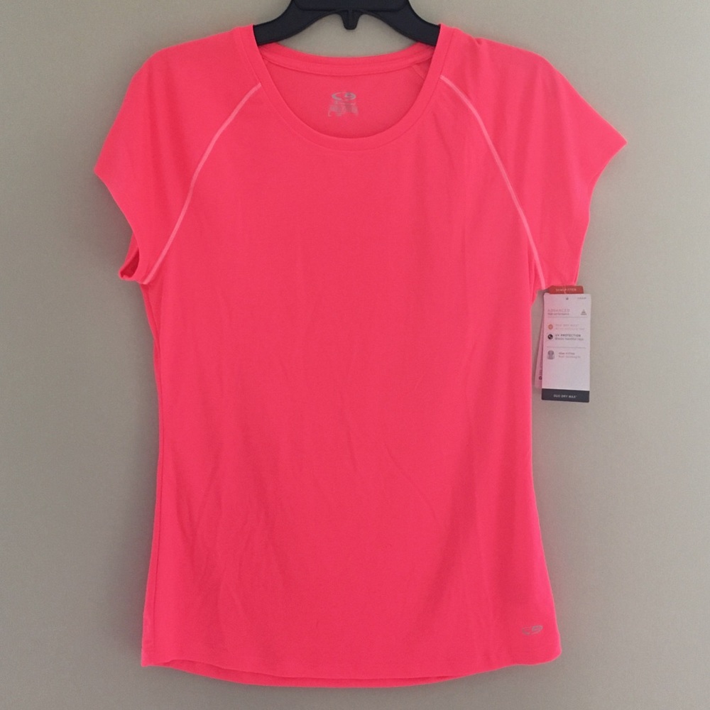 Womens Champion Workout Top - Size L - Semi-fitted