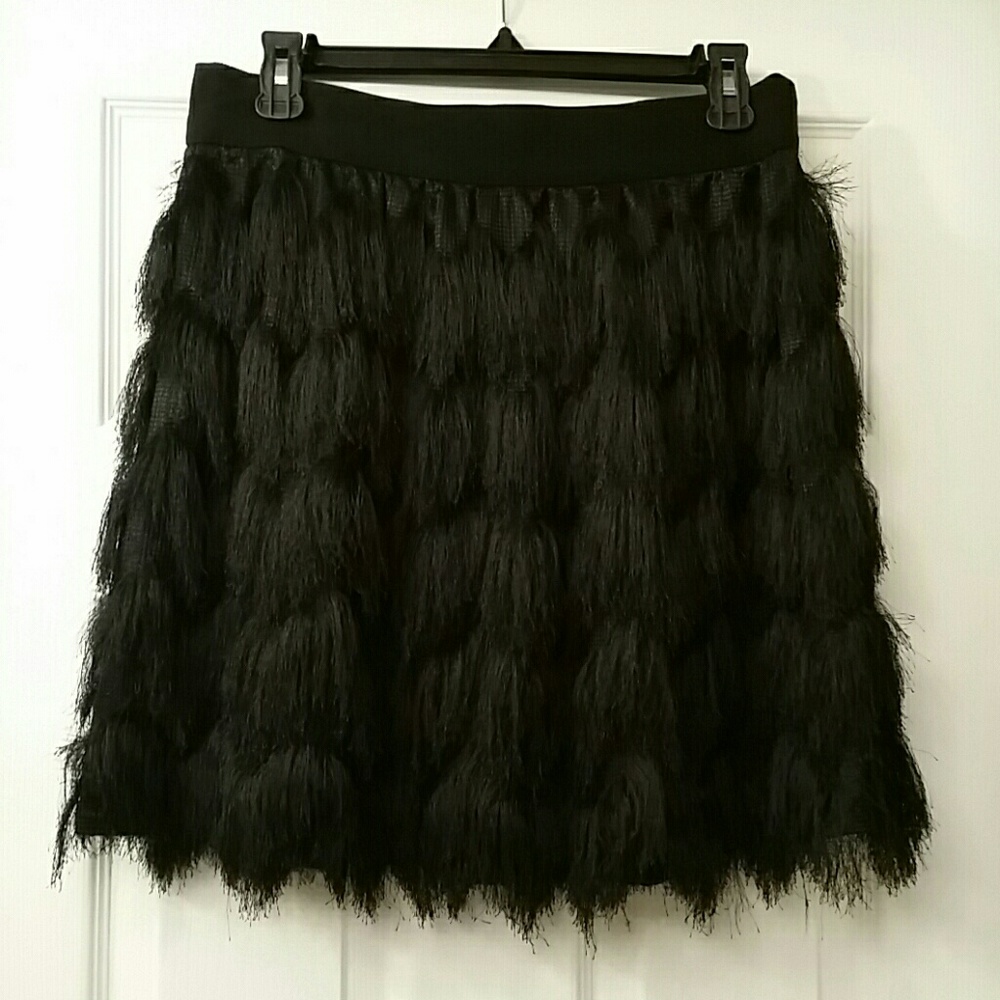 Banana Republic Cocktail Fringe Skirt - Never Worn
