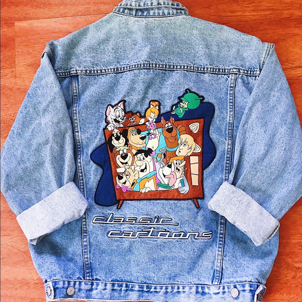 Authentic Retro Cartoon Network Denim Jacket