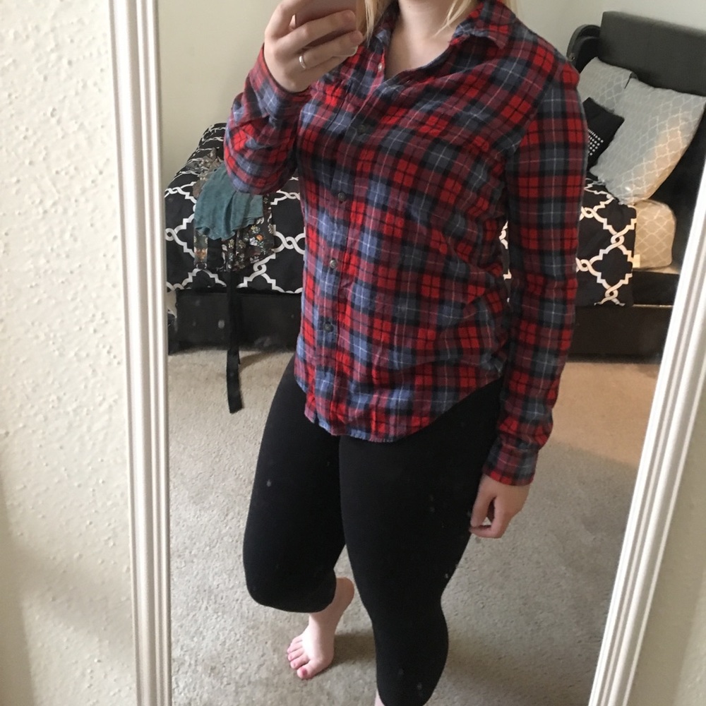 Vans long sleeve flannel