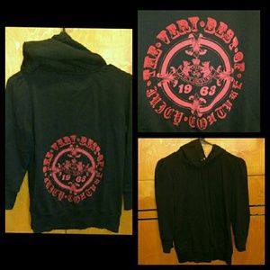 NWOT Juicy Couture black sweatshirt hoodie