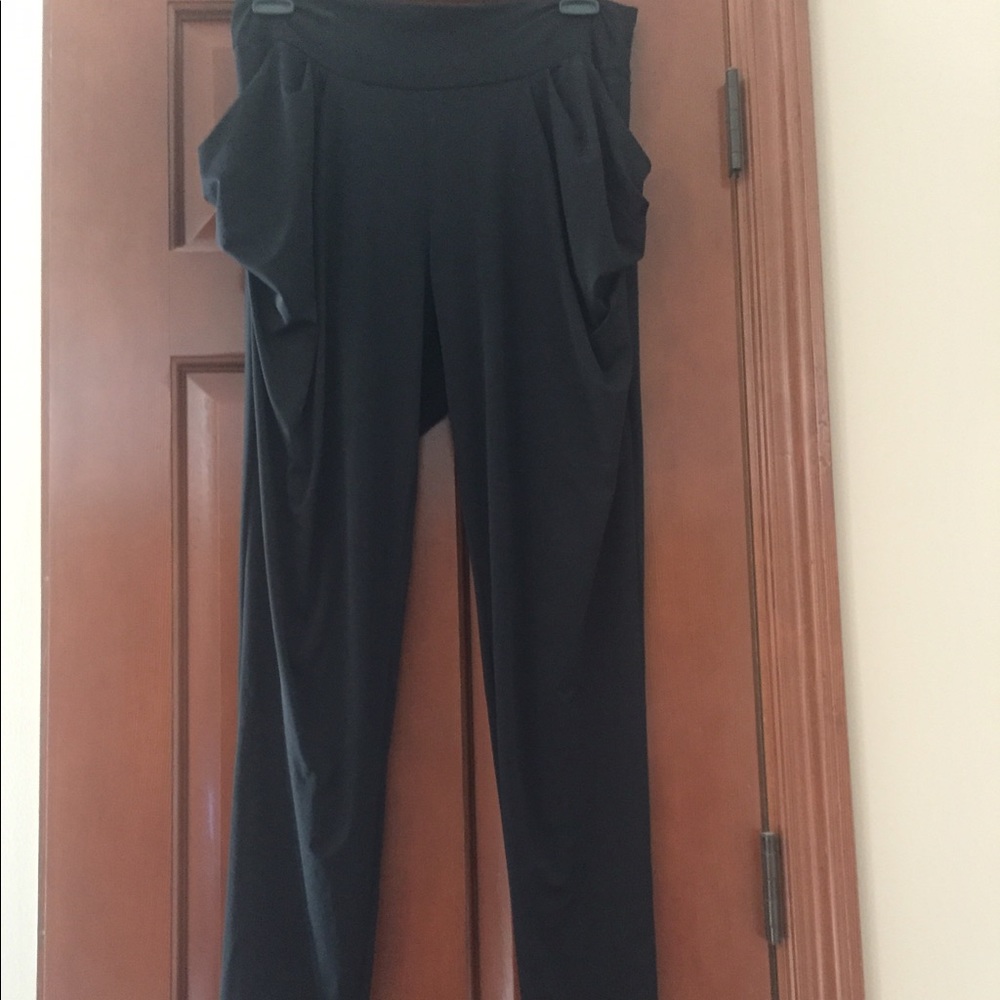 Super comfy silky black pants