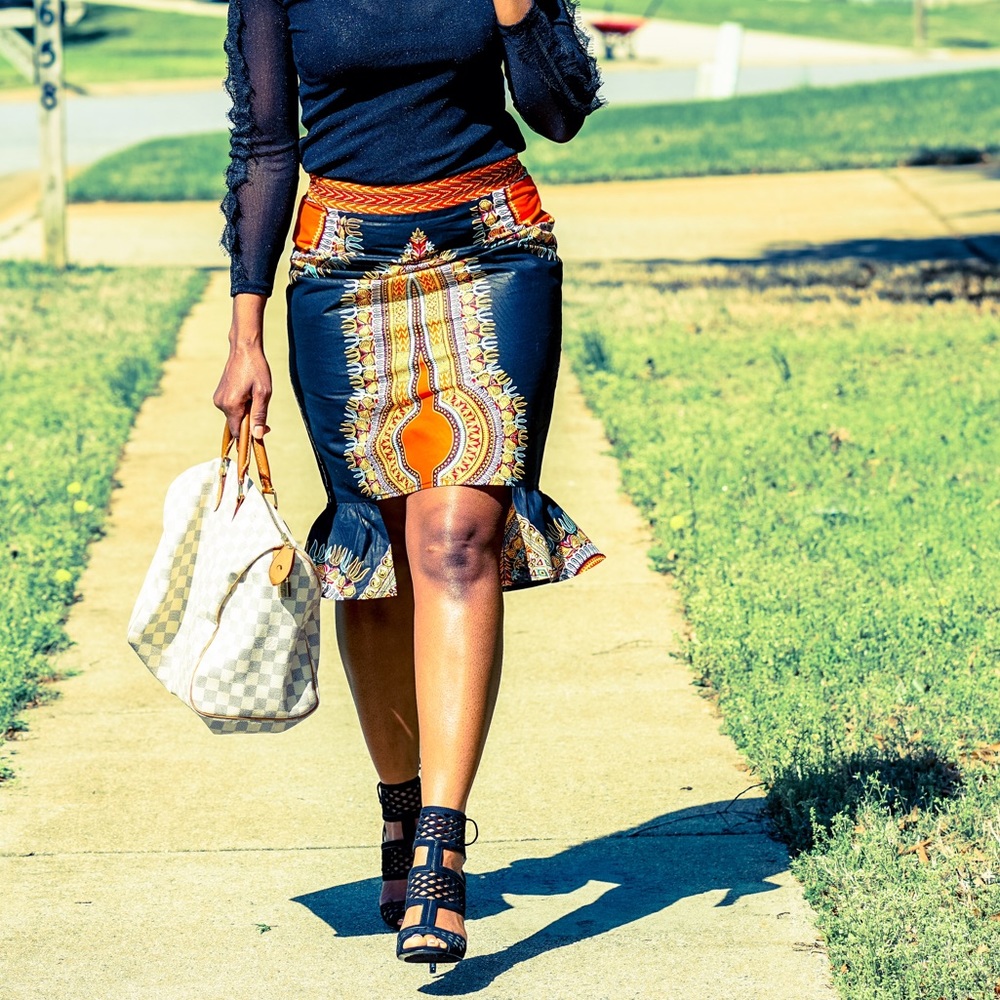 Ankara/African Print Skirt