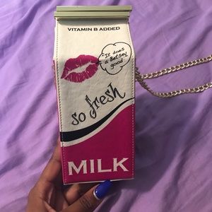 Milk carton purse