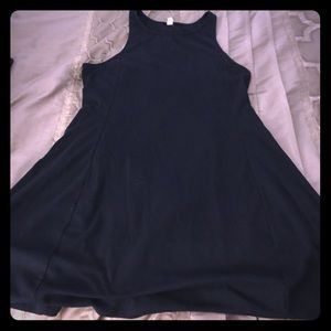 Navy blue dress, fit and flare size XXL