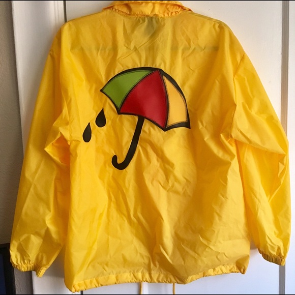 Alice Takes a Trip Sweaters - Yellow Rain Jacket ☂️☀️
