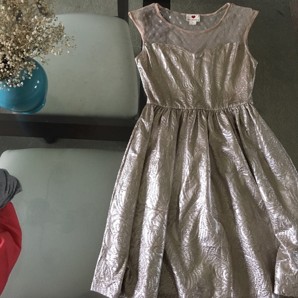 Gold Dress