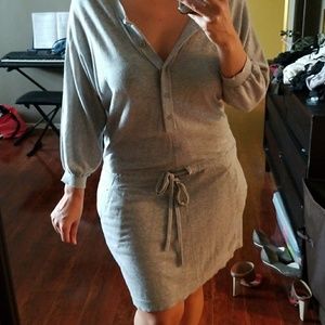 Bcbg Gray Lounge Dress