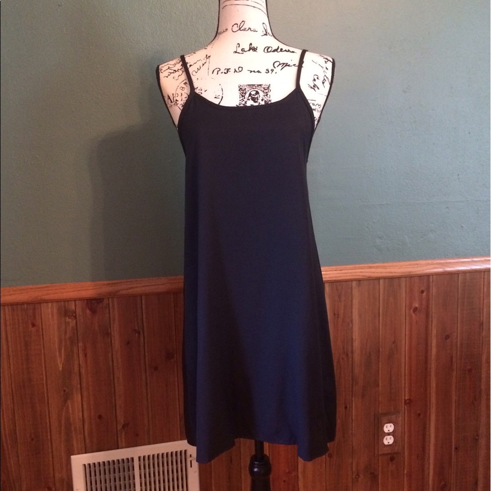 Women's Black A-line Dress, size Medium
