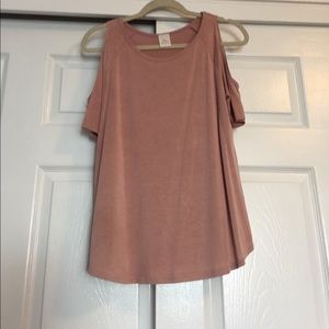 Humming Bird Cold Shoulder Top