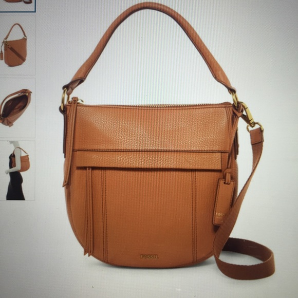 Fossil Bags Fossil Brown Molly Leather Hobo Bag Poshmark