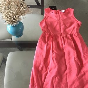 Dark peach colored dress