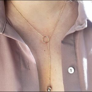 💕New💕 Y necklace with ball