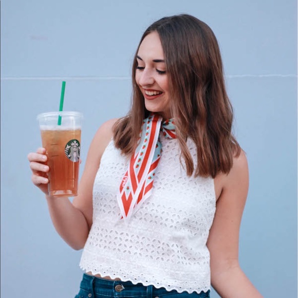 Cotton Eyelet Top - Picture 3 of 4