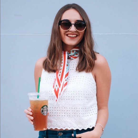 Cotton Eyelet Top - Picture 4 of 4