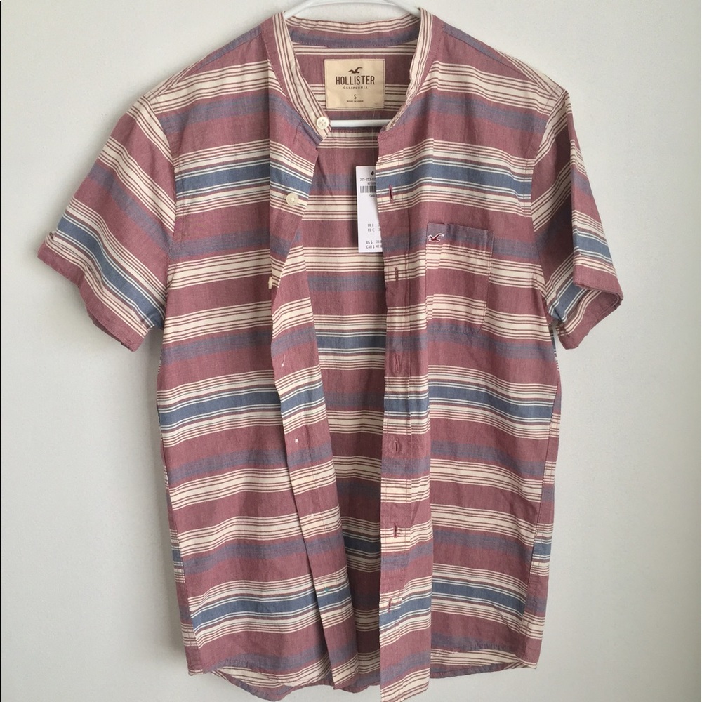 Men's Casual Button Down Shirt