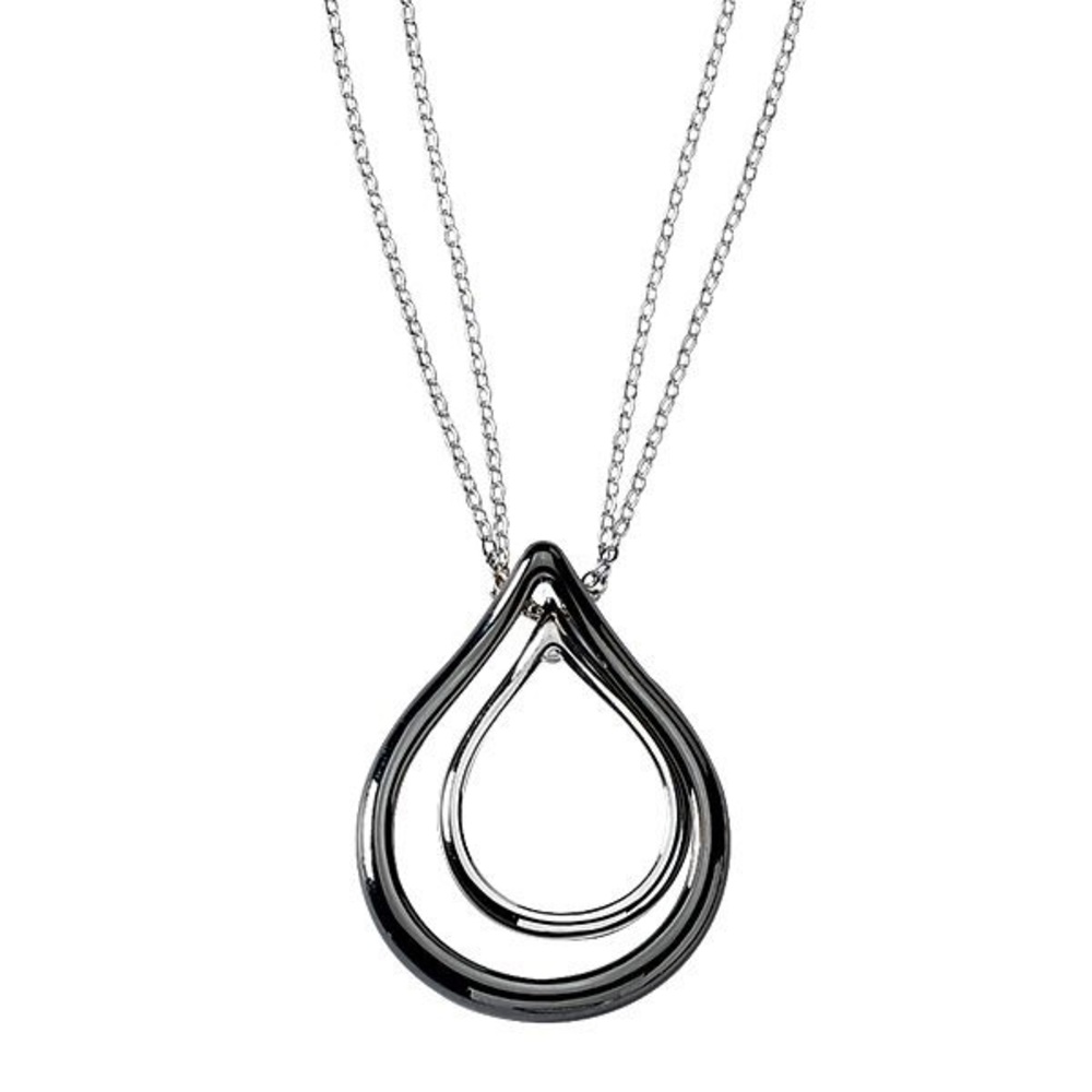 🚨SALE🚨 💧Teardrop💧  Silver & Hematite
