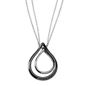 🚨SALE🚨 💧Teardrop💧  Silver & Hematite