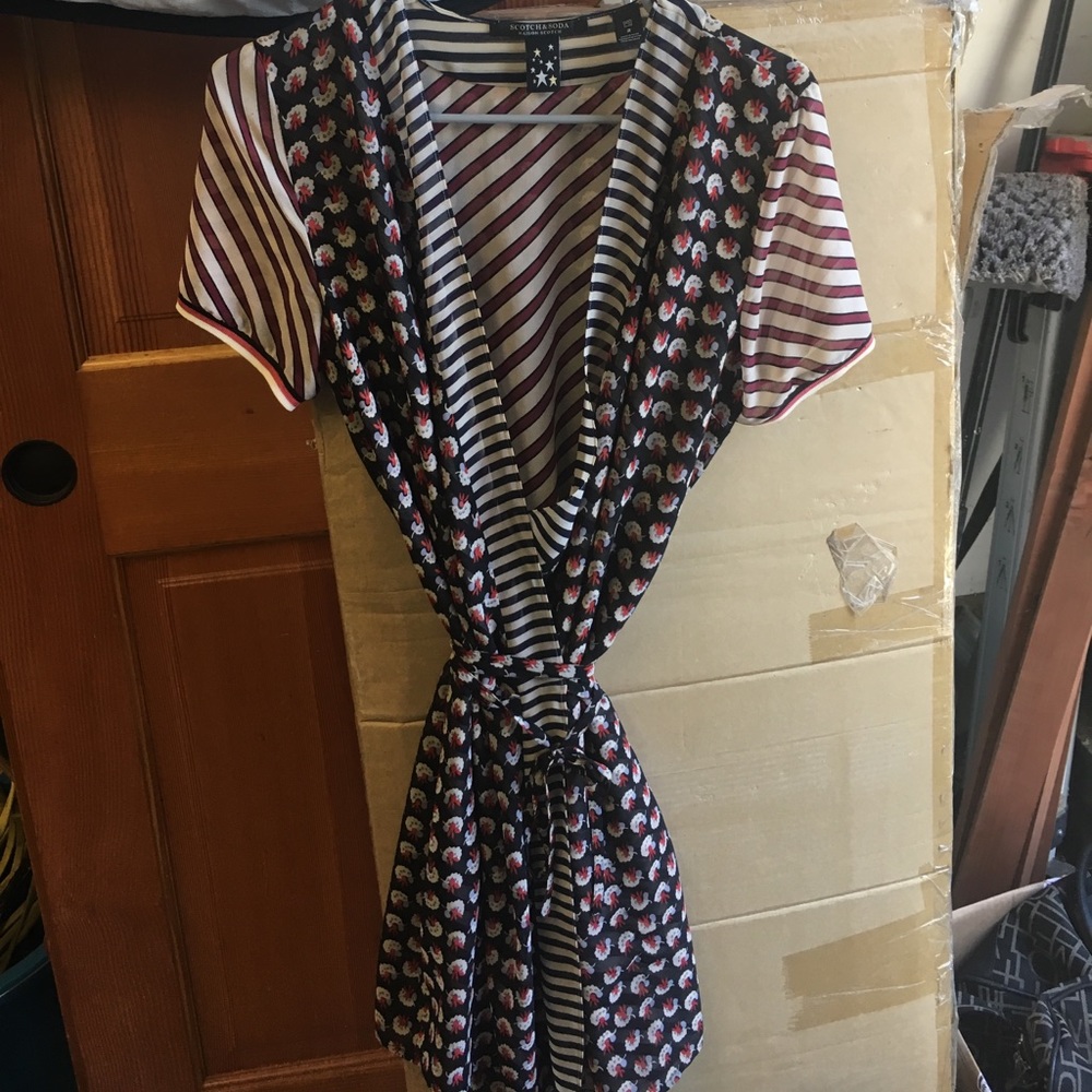 Scotch & Soda Wrap Dress