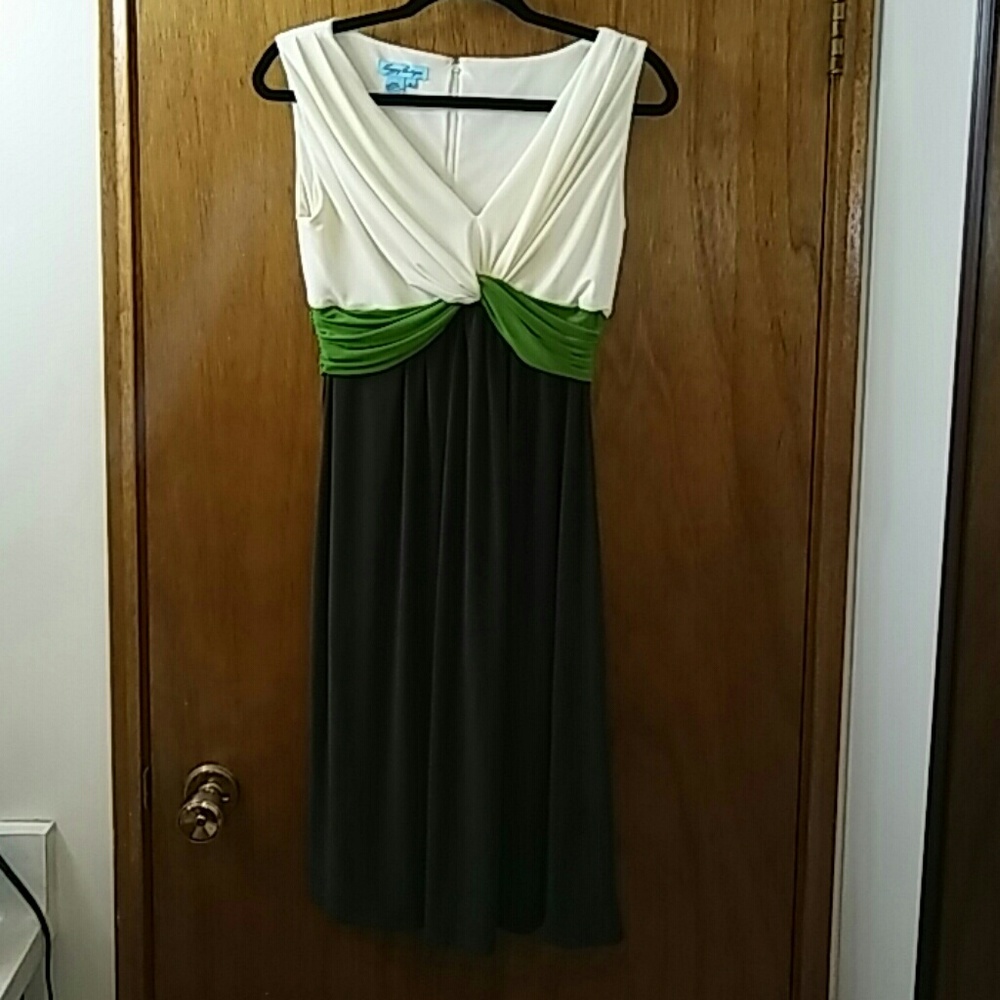 Maggie Boutique Sleeveless Dress EUC