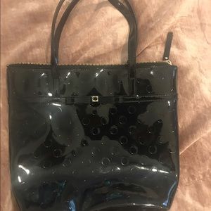 KATE SPADE black bucket purse