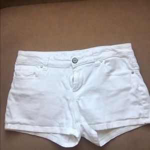 Plain White Shorts