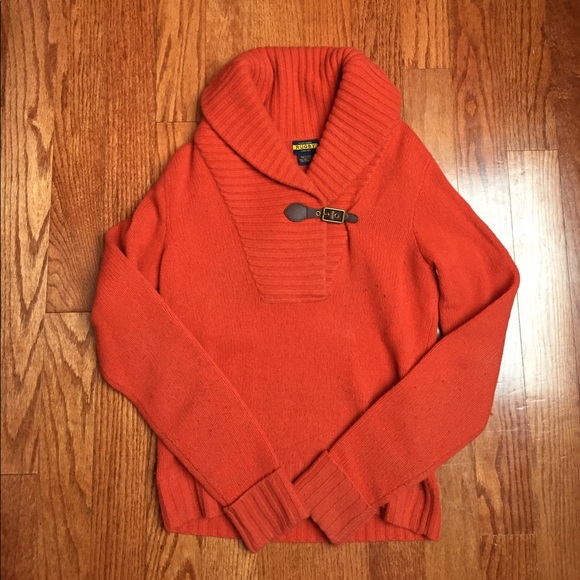 Rugby Cowl Neck Sweater - Picture 2 of 3