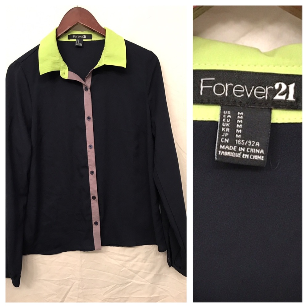 Forever 21 Long Sleeves Sz S
