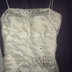 🛍Short white dress