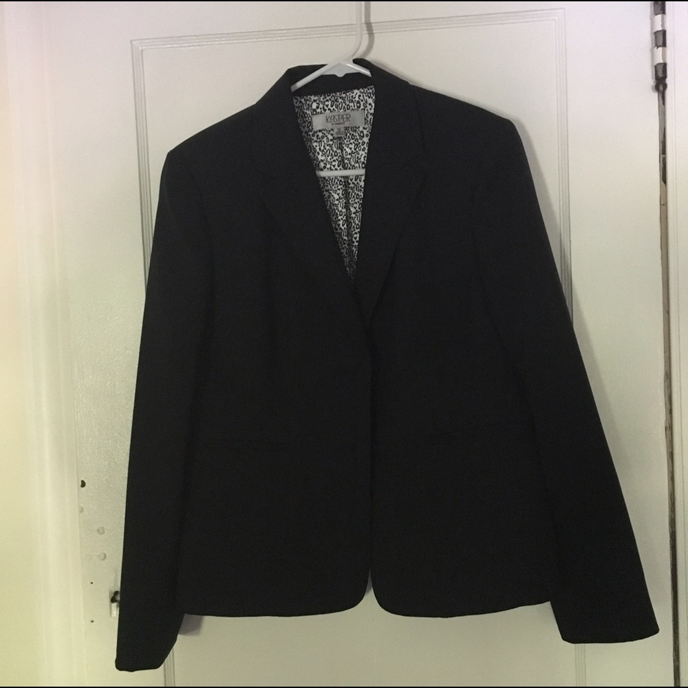 Classic navy blazer