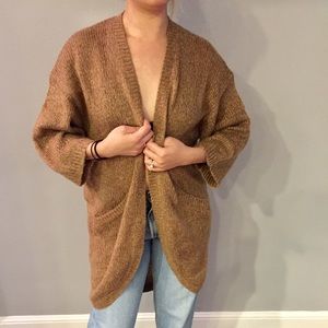 NWOT H&M Cocoon Open Cardigan, S