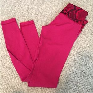 Hot Pink Lulu Lemon Leggings