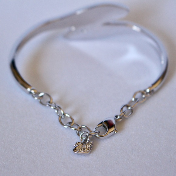 Swarovski Aqua & Crystal Bangle - Picture 3 of 6