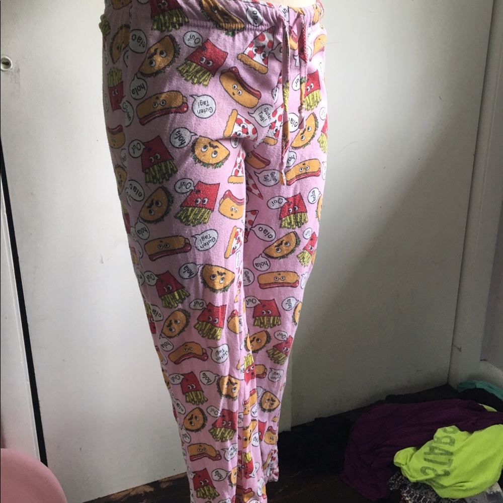 Food Print PJ Pants