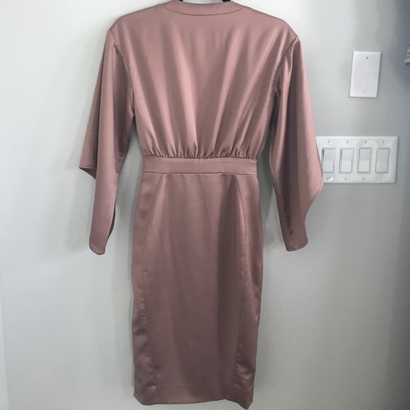 House of CB Blush Silk Dress- Never Worn - Picture 2 of 2
