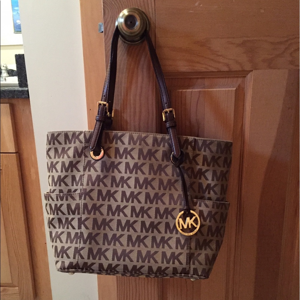 Michael Kors Monogram Tote Bag